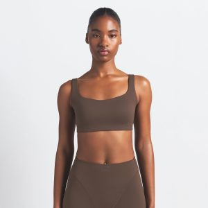 SCOOP NECK BRA
